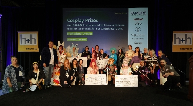 Cosplay Fashion Show Competition winners at h+h