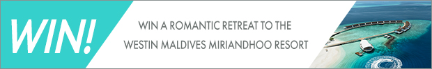 Win a romantic retreat to the Westin Maldives Miriandhoo resort